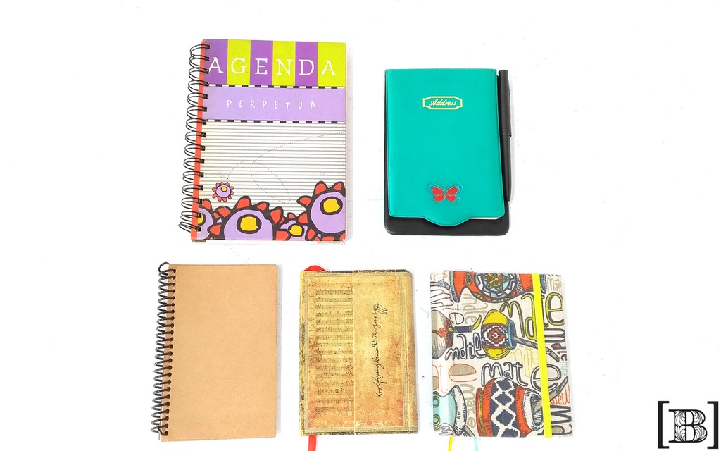 [DM000453] Agendas y cuadernos colores x 5 unidades V