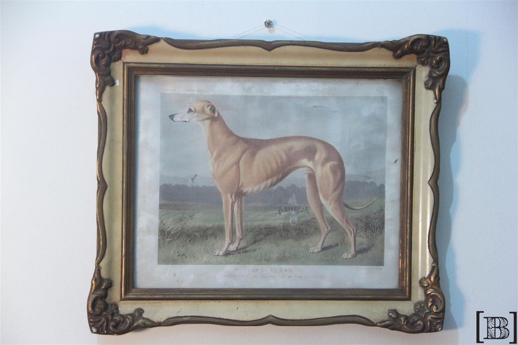 [DP00021] Marco antiguo con dorado