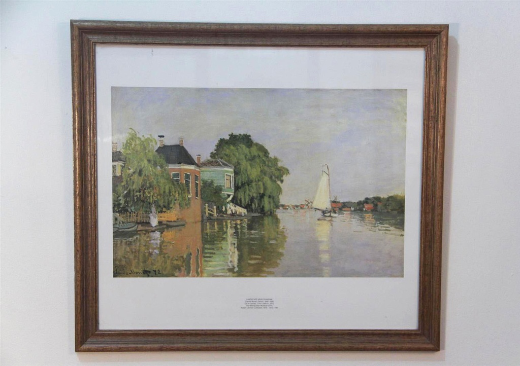 [DP00037] Cuadro Casas en el Achterzaan - Monet