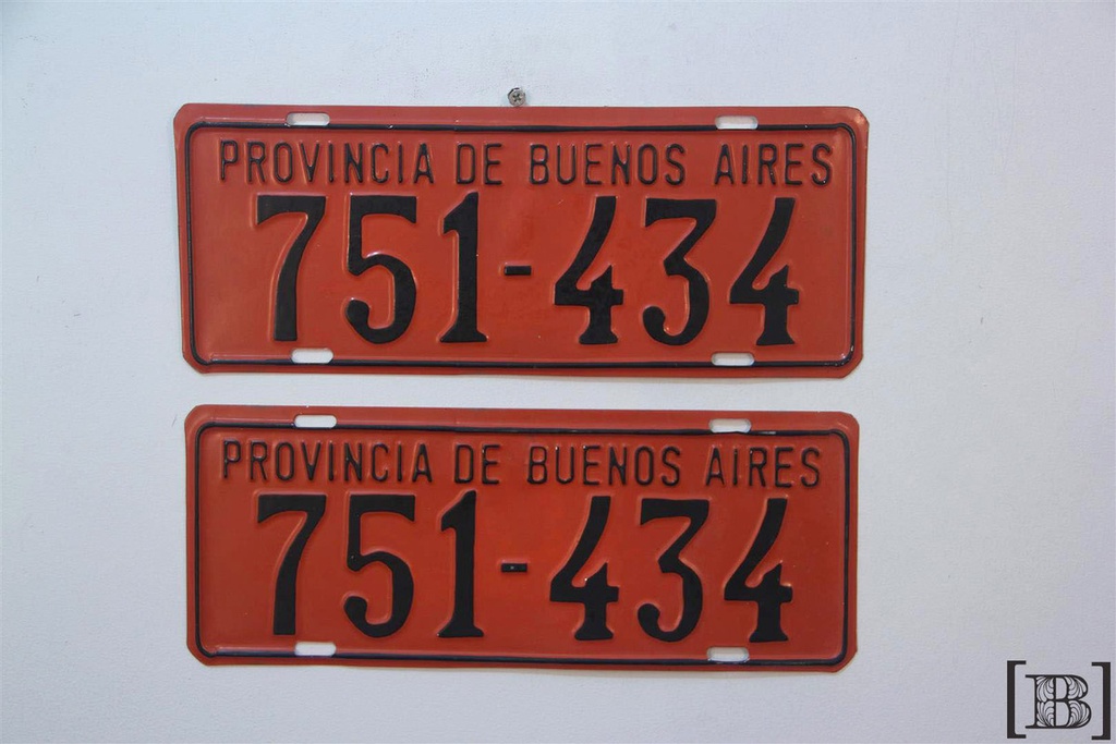 Patente naranja (Par)