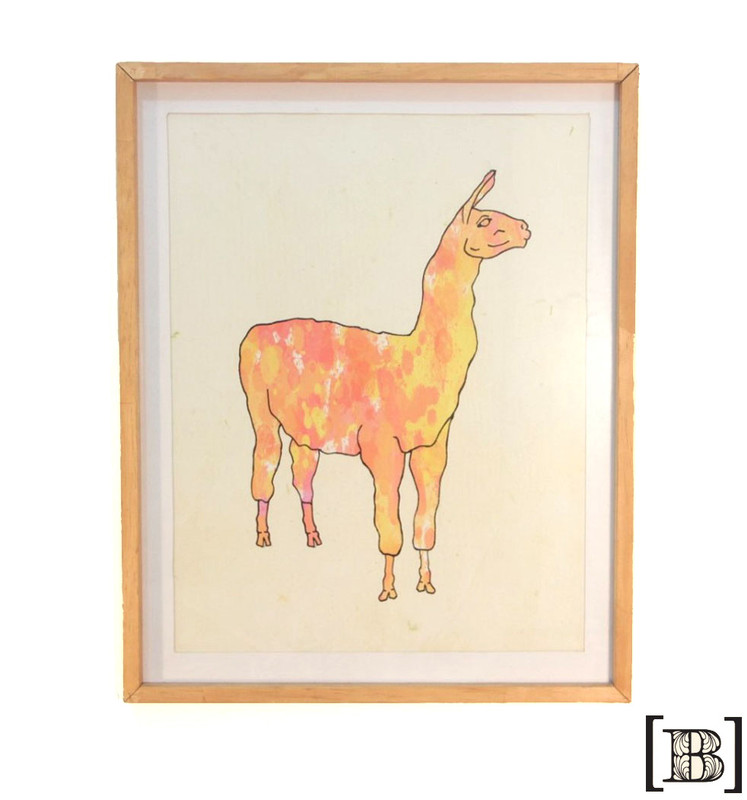 [DP00131] Cuadro llama
