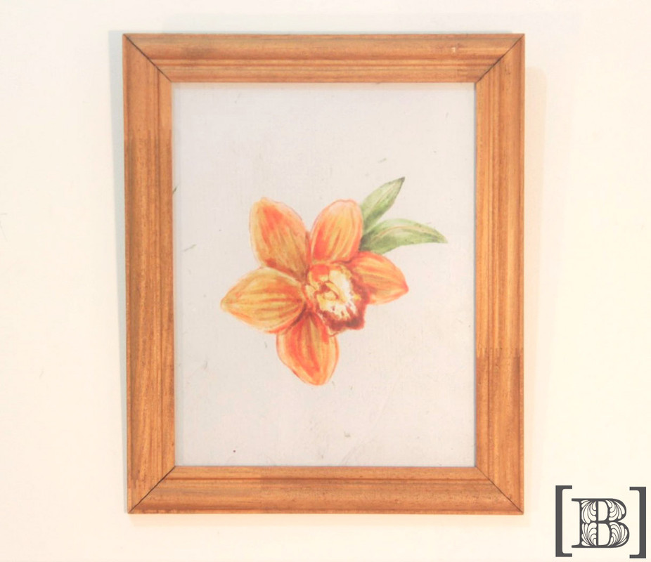 [DP00133] Cuadro con flor