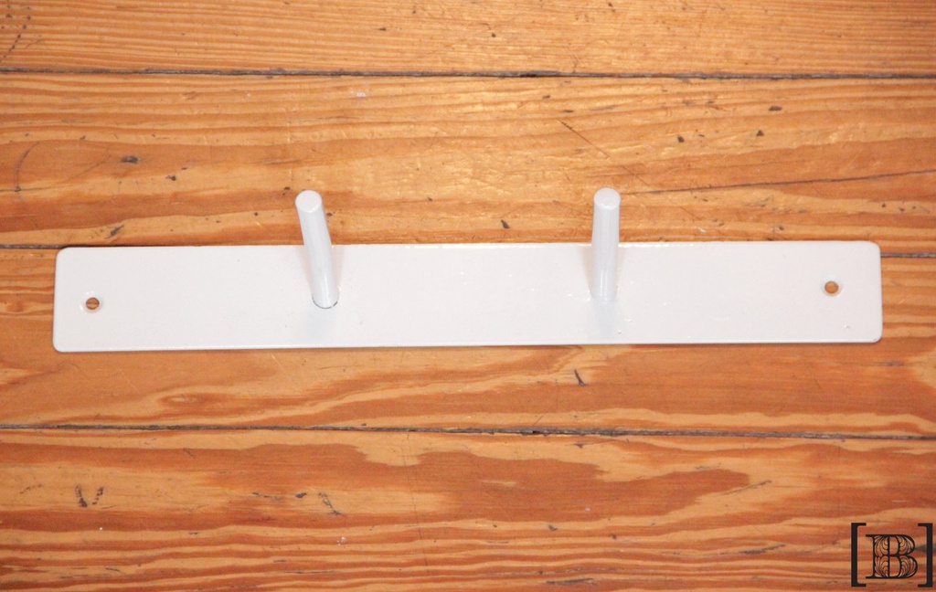 [DP00148] Perchero de pared blanco