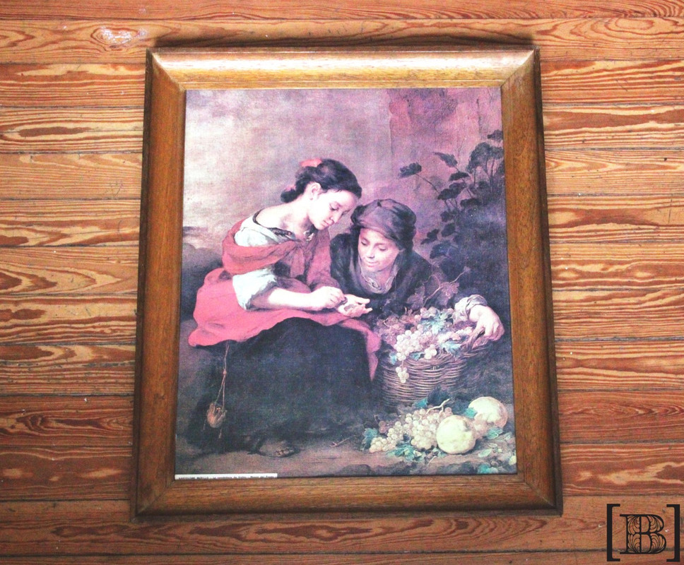 Cuadro La vendedora de frutos