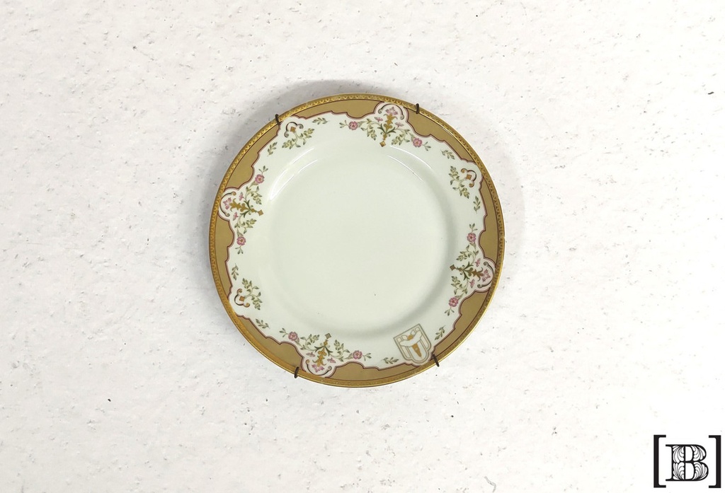 Plato decorativo florcitas