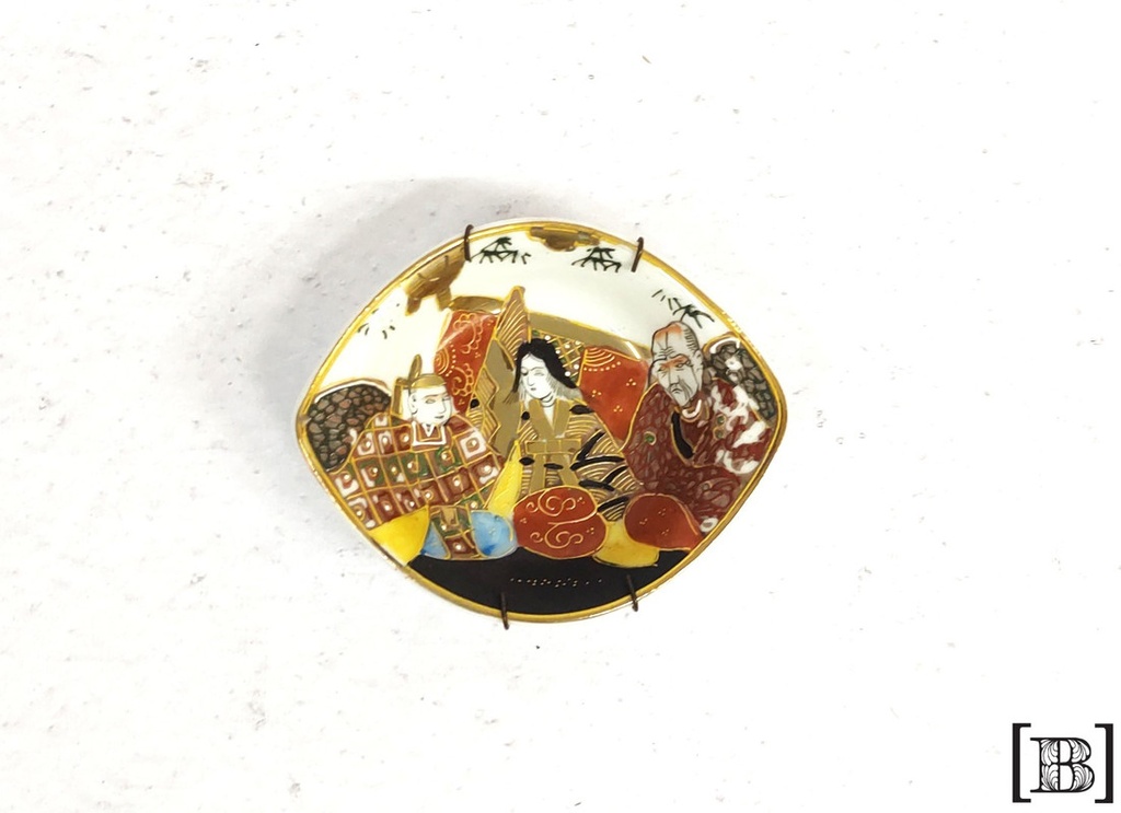 [DP00168] Plato decorativo ovalado chino