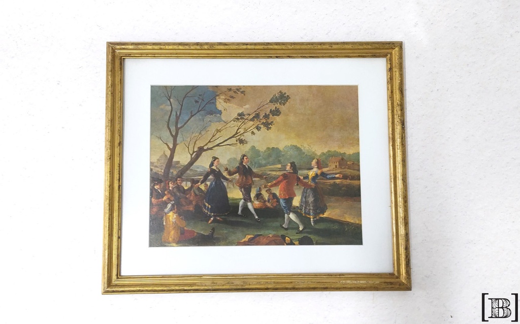 [DP00188] Cuadro SImil Oleo horizontal