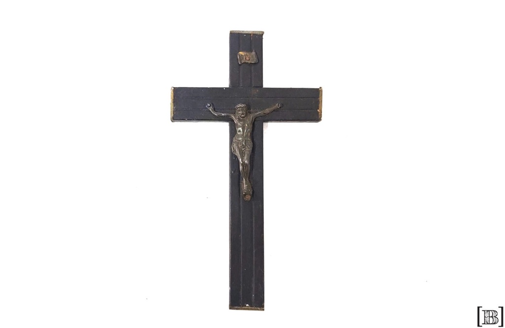 [DP00192] Crucifijo madera Negro
