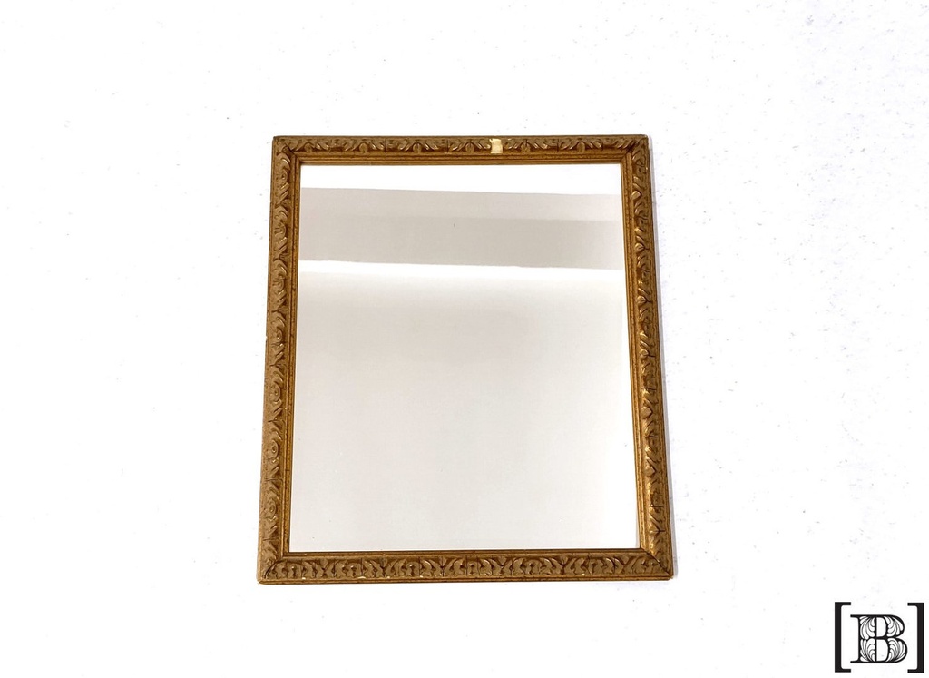 [DP00194] Espejo marco dorado