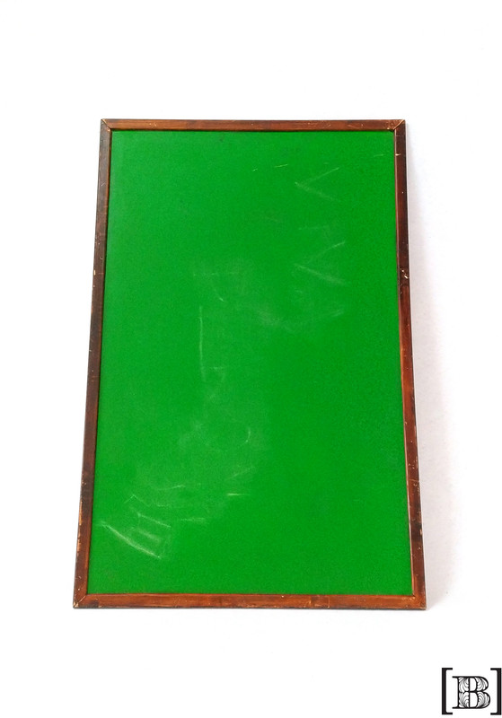 [DP00196] PIzarron verde con marco