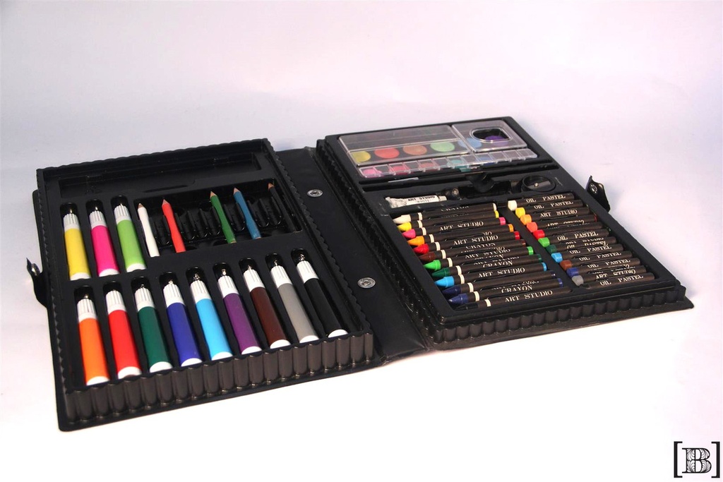 Valija de útiles negra