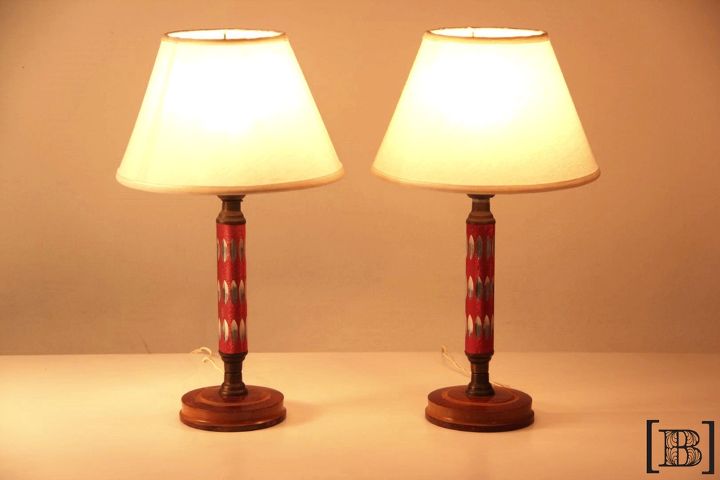 [IM00015] Velador rojo (Hay 2 unidades)