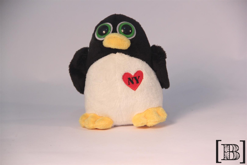 [JJ00020] Pinguino NY de peluche