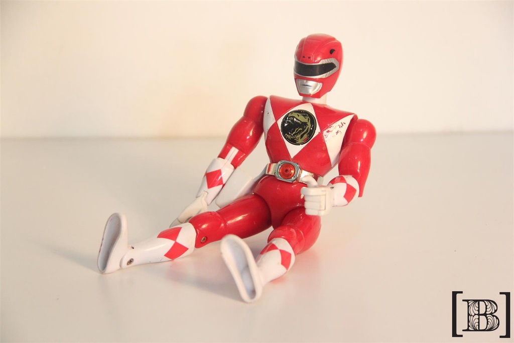 Muñeco Power Ranger Rojo