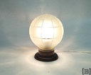 Lampara de mesa bocha esmerilada