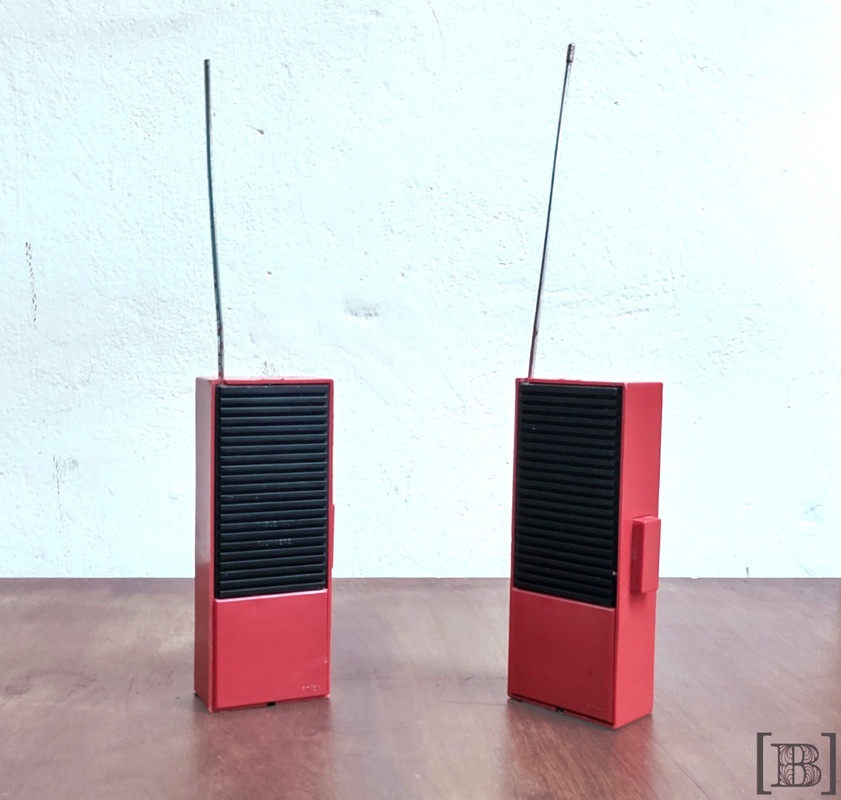 Walkie Talkie Rojo x 2 unidades