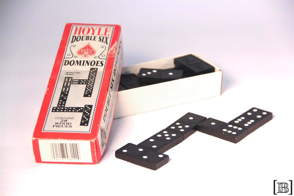 [JM00002] Domino fichas negras