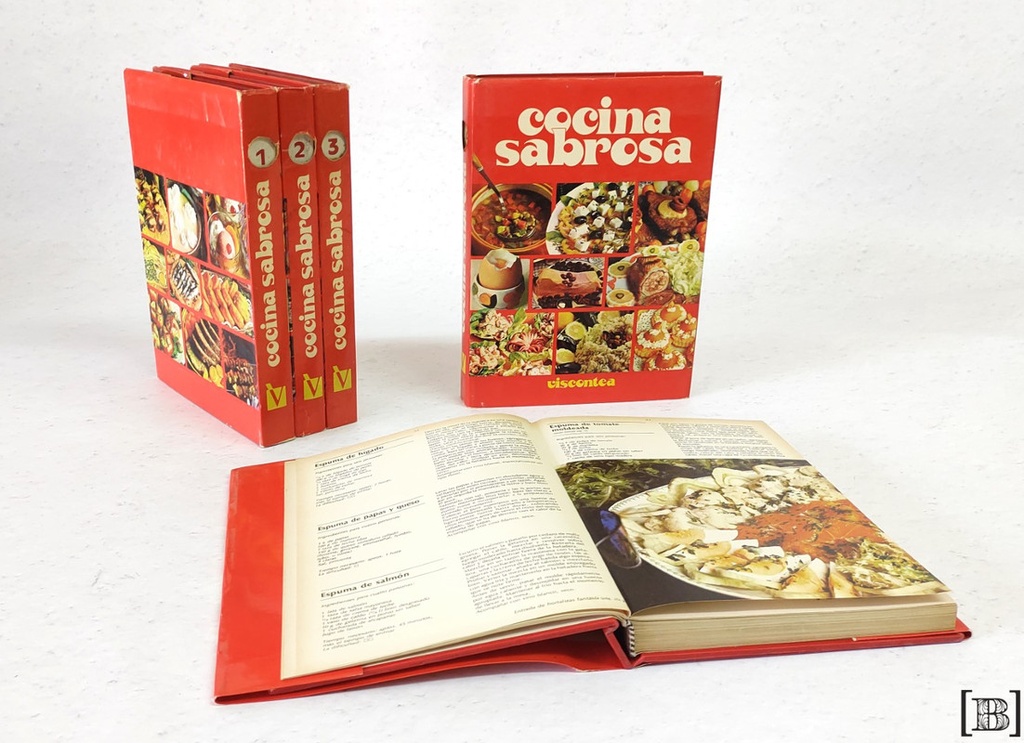 [LL00025] Libros Cocina Sabrosa x 5 tomos