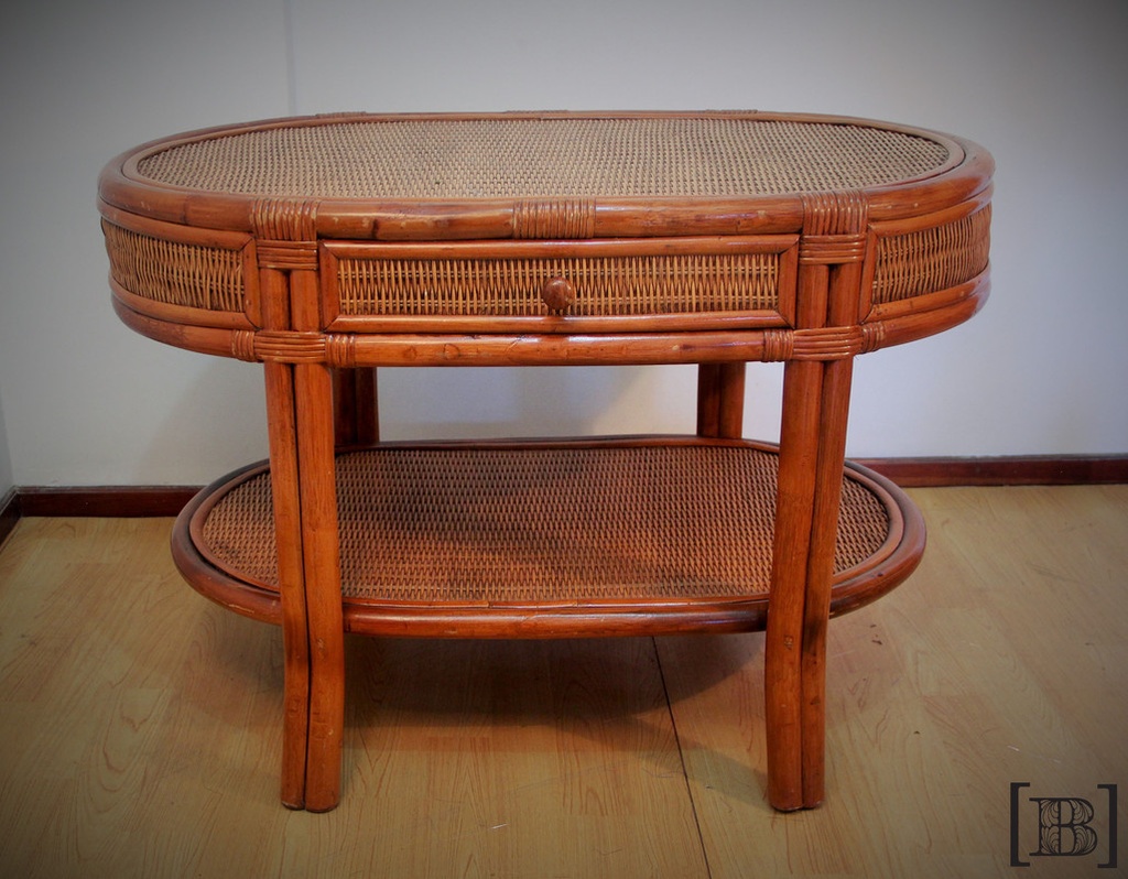 [MA00031] Mesa auxiliar ratán