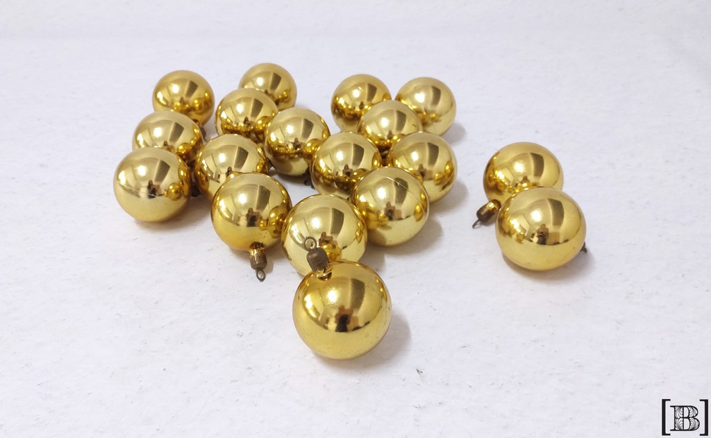 Bolas doradas (18 unidades)