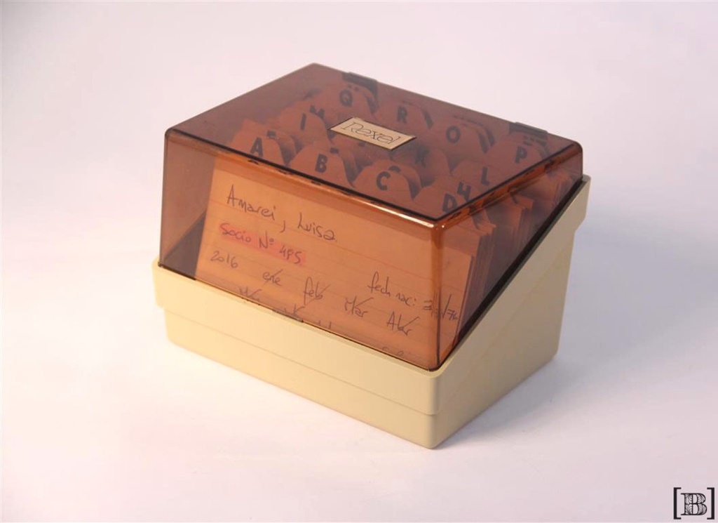 [OO00007] Fichero acrílico fumé