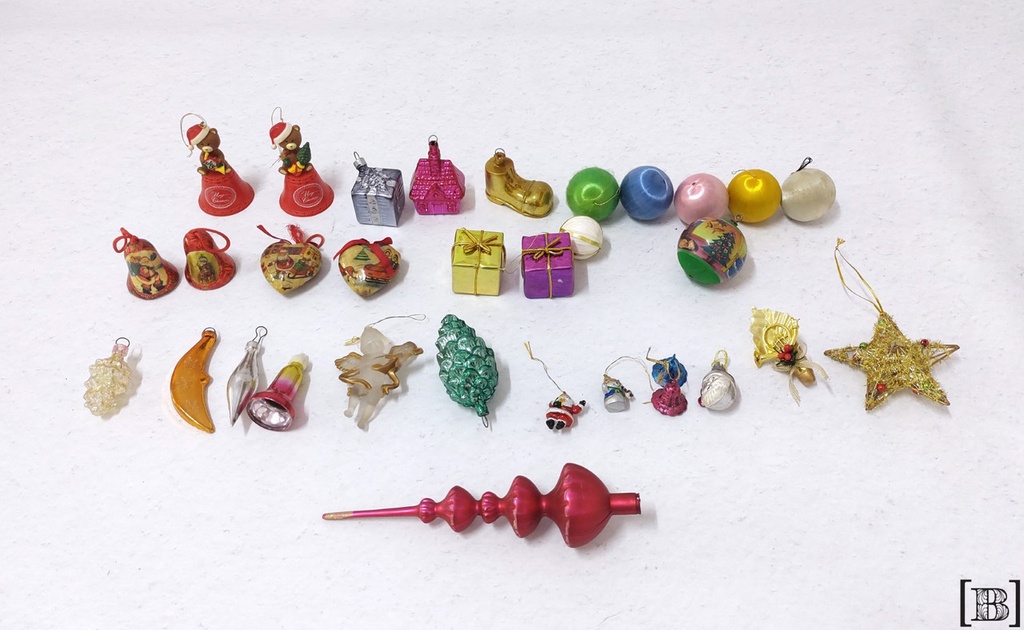 Adornitos navidad varios (31 unidades)