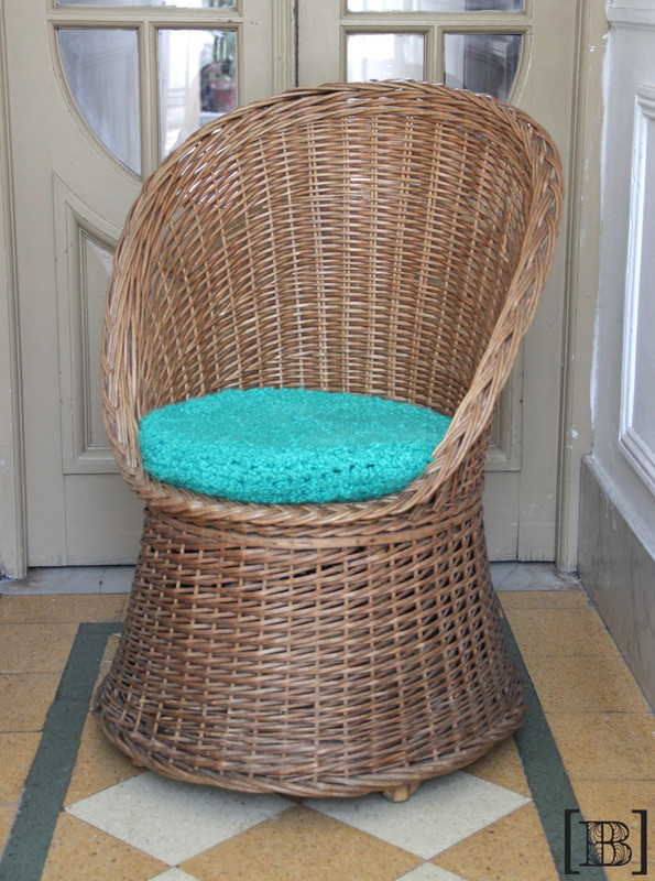 [SS00020] Sillon de mimbre