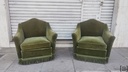 Sillones pana verde (Hay 2 unidades)