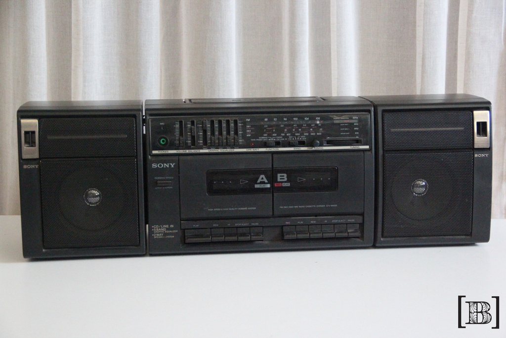 [TA00007] Radriograbador Sony Negro