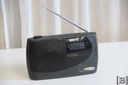 Radio portátil negra Phillips