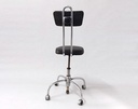 Silla taburete regulable en altura
