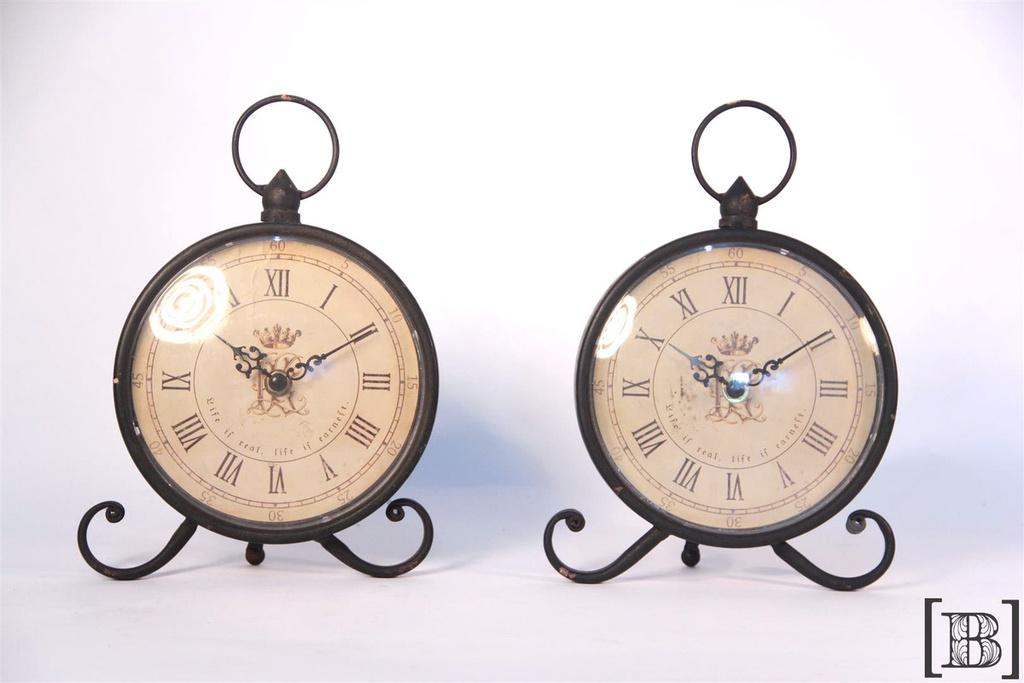 [TR00007] Reloj patas hierro (Hay 2 unidades)