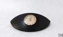 Reloj de mesa calculadora negro