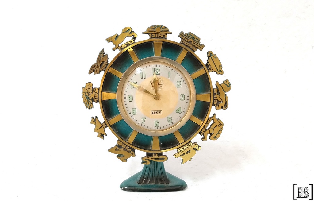 [TR00030] Reloj de mesa Idox Israel 12 tribus