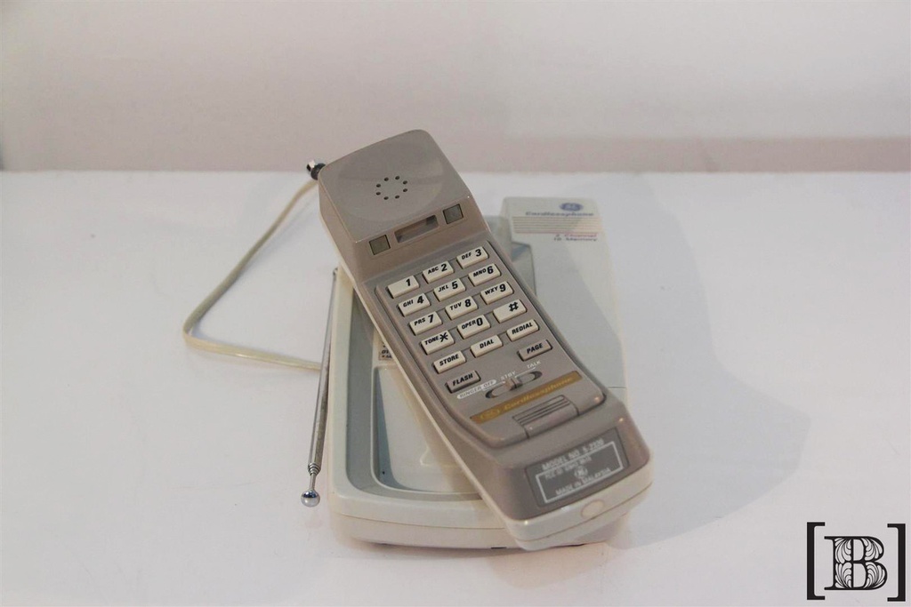 [TT00003] Teléfono inalámbrico GE blanco