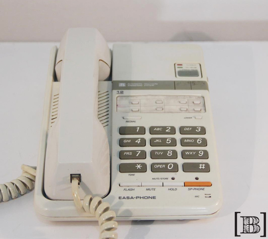 [TT00006] Teléfono blanco ITS