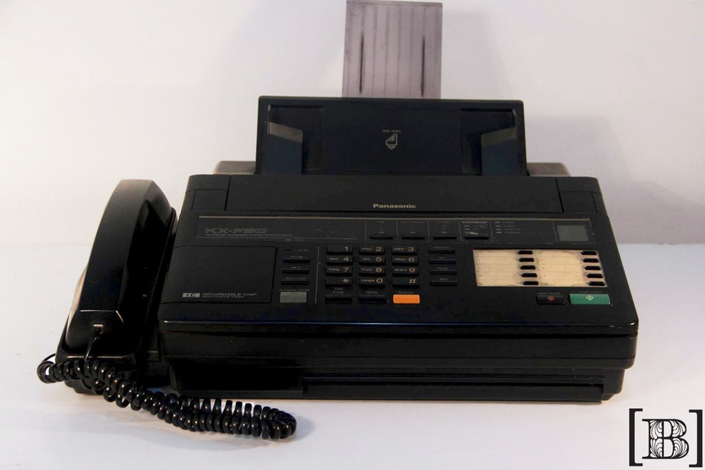 [TT00041B] Fax negro Panasonic