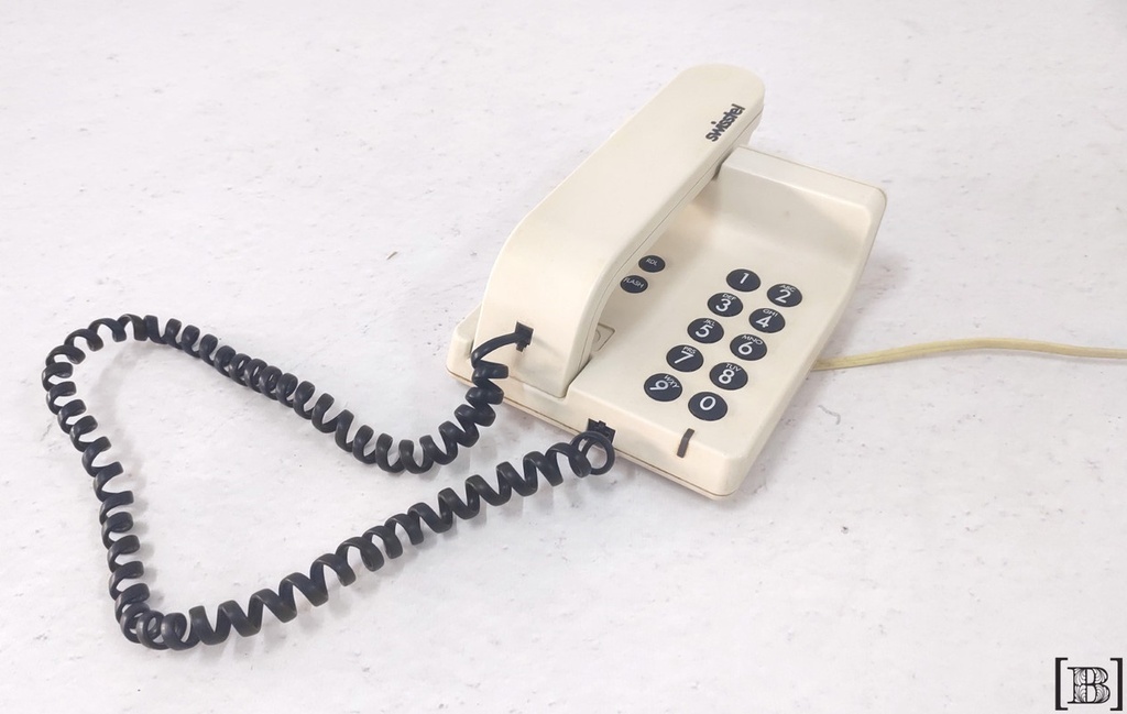 Telefono de línea blanco Swisstel