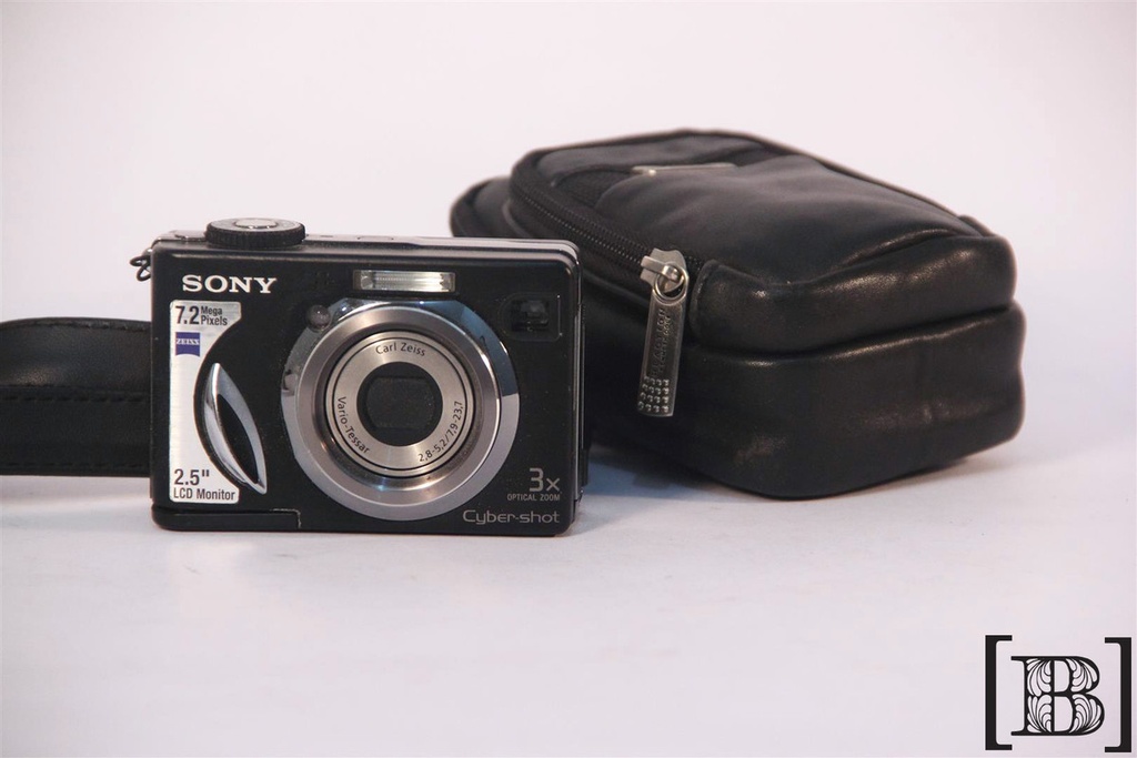 Camara de fotos Digital Sony Cibershot negra