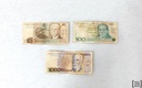Cruzados billetes reales x 6 unidades