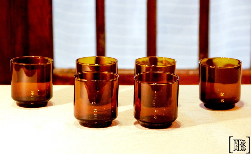 [VV00083] Vasos Caramelo x 5 unidades