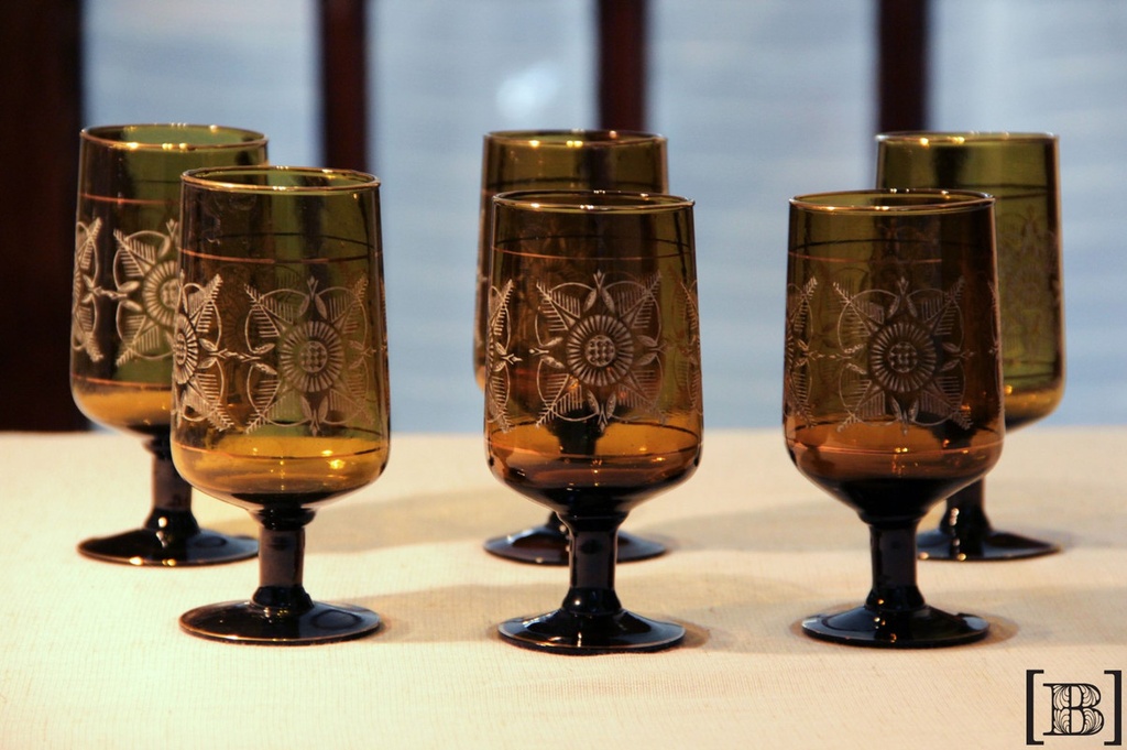 [VV00085] Copas caramelo con dibujo X 6 unidades