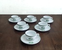 Juego de Café arbolitos x 6 tazas