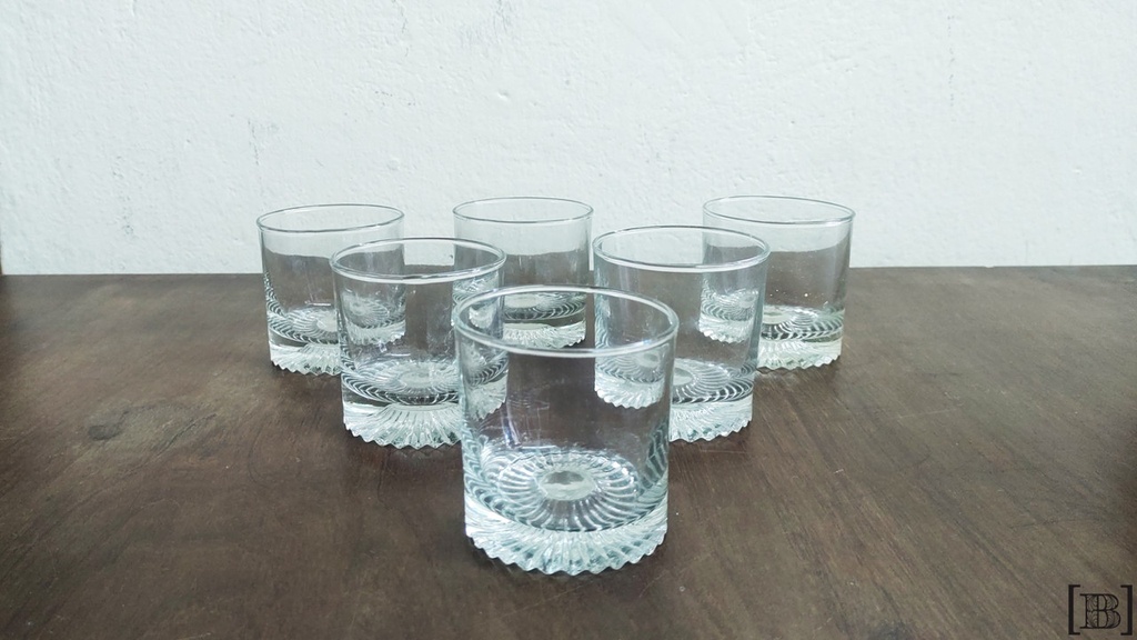 Vasos trago corto x 6 unidades