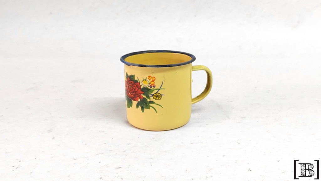 Jarrito taza enlozado