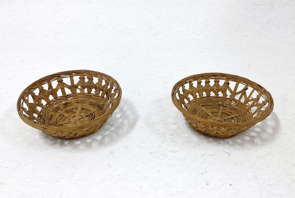 [VV00158] Paneritas de mimbre x 2 unidades