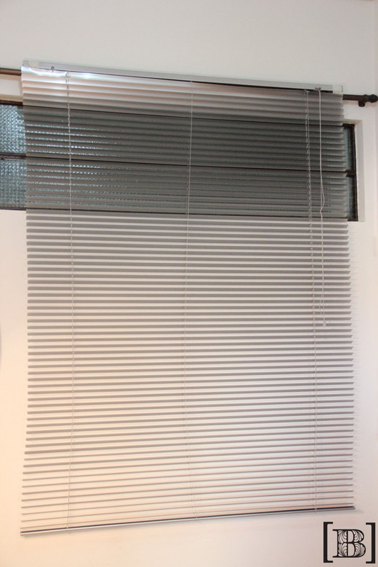 Persiana americana de aluminio gris (Hay 2 unidades)