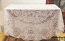 Mantel calado redondo