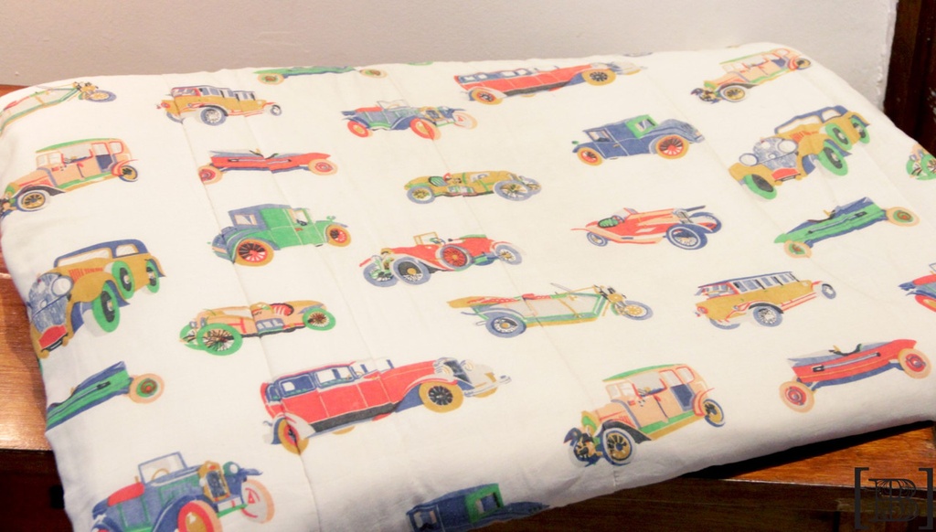 [XM00091] Acolchado autitos 1 plaza