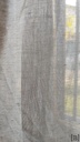 Cortinas voile gris x2 paños